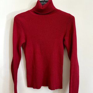 Gap Red 100% Cotton TurtleNeck (S)